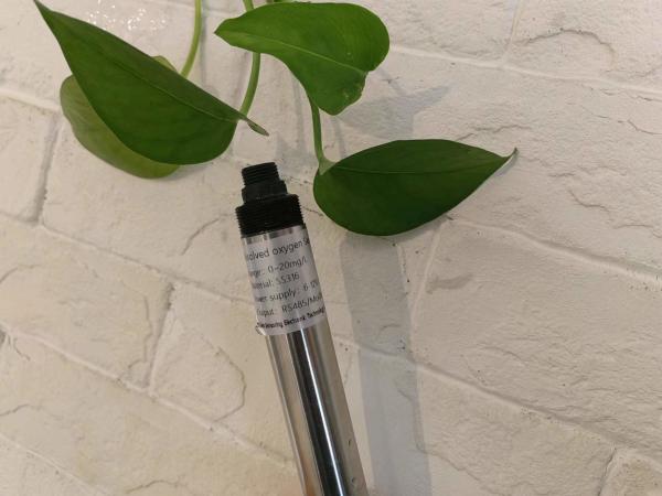 PPM Electrode Optical Dissolved Oxygen Sensor , 12V Optical Do Probe Temperature