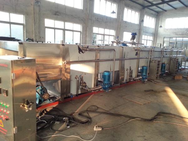 Buy Water Immersion Continuous sterilizer UHT Sterilization Machine CE Certification at wholesale prices