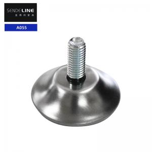 Quality Stainless Steel / Plastic Table Foot Adjuster 16mm Thread Height Adjustment for sale
