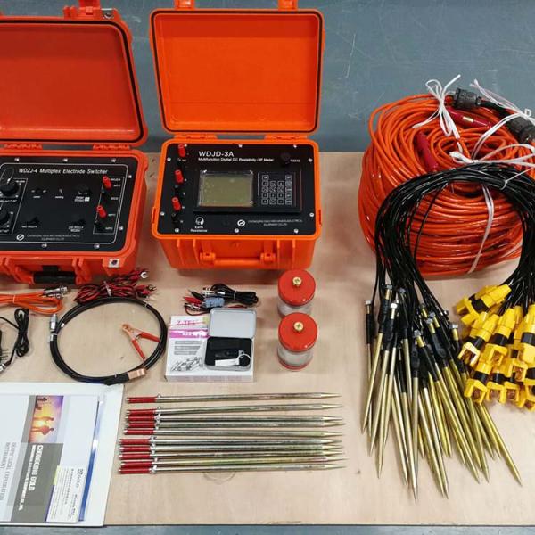 1D 2D Earth Geophysical Resistivity Meter Electric Sounding Profiling