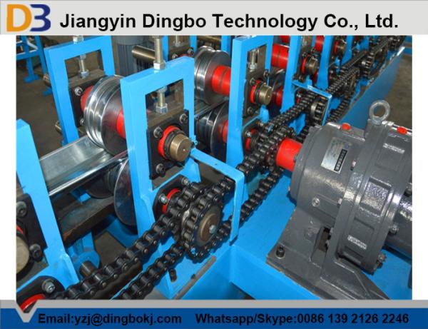 Buy Flatness Z Purlin Roll Forming Machinery With 15 Rows Rollers at wholesale prices