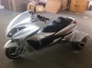 Quality Yamaha Oil Cooled 150CC Three Wheel / Trike Scooter For Short Trip for sale