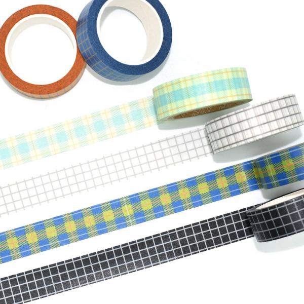 Custom Cartoon Design Bullet Journal Color Printed Washi Paper Masking Tape Japanese Washi Masking Tape