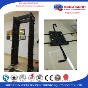 Quality Movable Walk Through Metal Detector Door Security Devices With Face Recognition System for sale