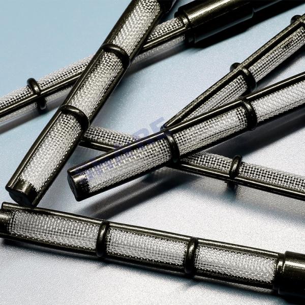 Custom PP Filter Mesh Cylinder Tubes Vertical Oblique Seam Ultrasonic Welding No Burrs No Material Build Up