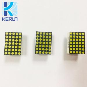 Quality 1.9mm Micro Dot Matrix 5x7 LED Display 2.5mm Pixel Pitch Multi Color for sale