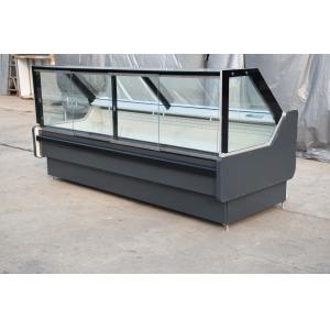 Quality Supermarket Fan Cooling Display Chiller For Sausages for sale