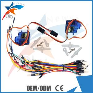 Quality 70pcs Breadboard Dupont Jumper Wires UNO R3 Nylon PTZ 9G Servo motor Arduino Starter Kit for sale
