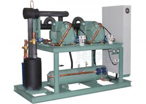 Quality BBF2-20MB Water Cooled Condensing Units 3 Compressor Racks Unique Gas Liquid Separation Design for sale