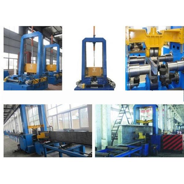 Horizontal Assembly H Beam Flange Straightening Machine Welding Line SGS