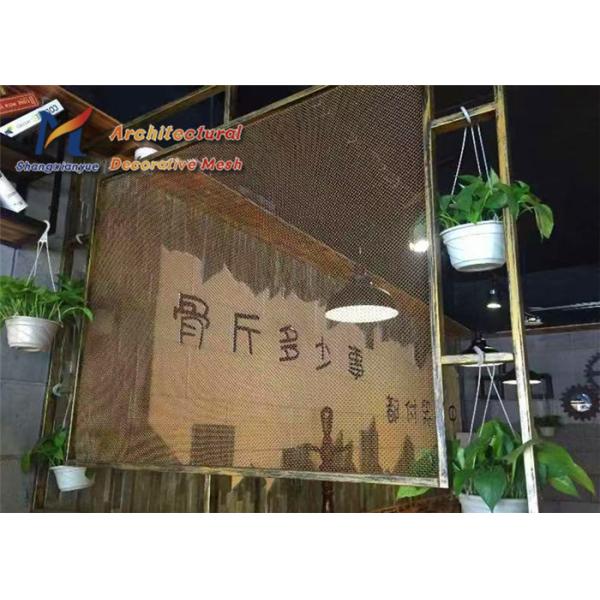 8mm Architectural Wire Mesh Panels Solar Shading SS 304