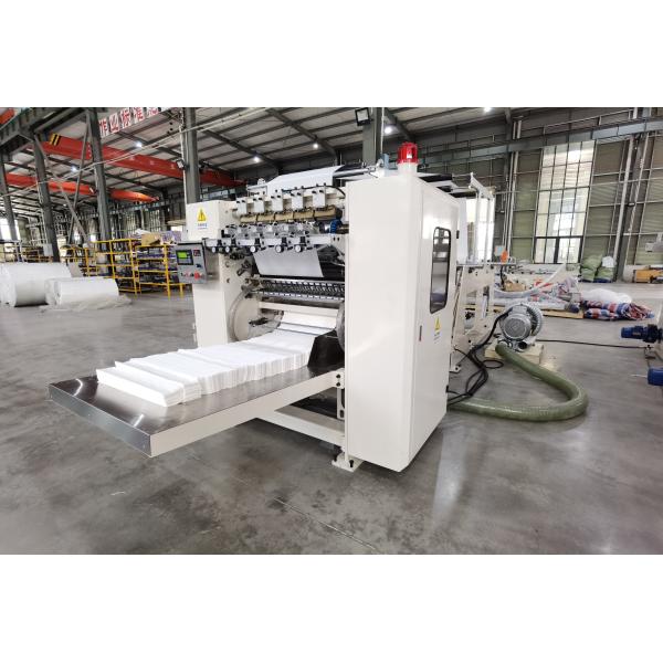 High Speed Facial Tissue Paper Hand Towel Cutting Machine For Tissue Factory 100-150 Cut/Min