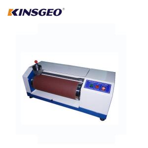 China Manual Automatic AC 220V, 50 ~60Hz 3A Rubber Abrasion Resistance Test Machine with 12 Months Warranty on sale