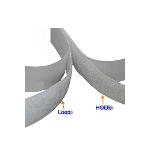 25M Self Adhesive Hook And Loop Tape Velcro Brand Industrial Strength Tape