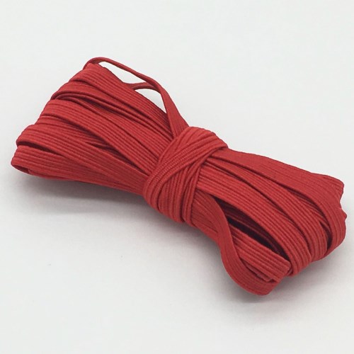 Wholesale flat elastic band tape for note book 6mm bundle packing elastic band colorful elastic cord
