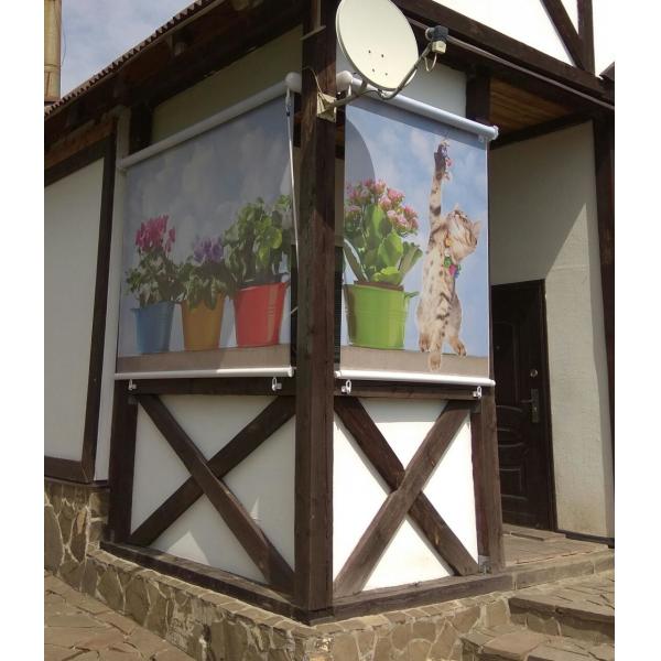 Window Zip Track Awning Sunscreen Blinds 52x10mm Alu Anodized