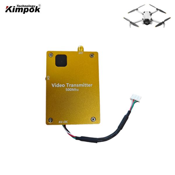 Buy 4W Small FPV Wireless Video Transmitter Receiver with -85dBm Receiving Sensitivity at wholesale prices