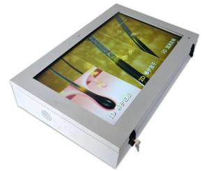Quality 65'' Digital Outdoor Advertising Screens , Floor Standing Digital Signage AC100-240V for sale