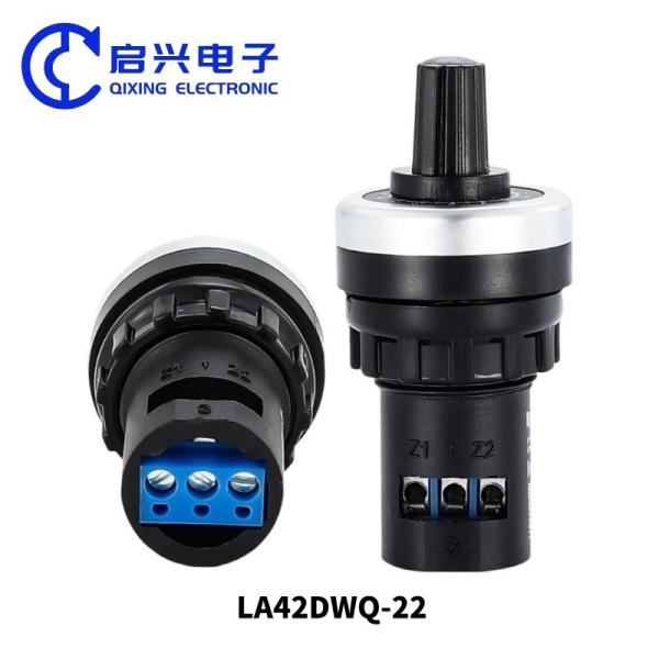 Buy 10k Potentiometer LA42DWQ-22 10k Ohm Variable Speed Drive Potentiometer 22mm at wholesale prices