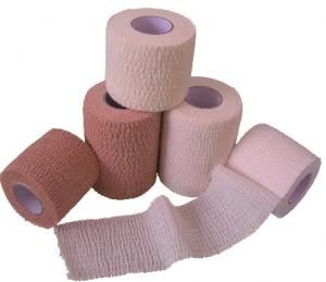 China Latex-Free Sterile Gauze Bandage-Self Adhesive Gauze No Clips Fasteners on sale