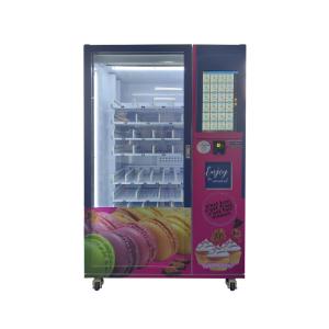 China Xy Elevator Vending Machine With Auto Open Pickup Door Card Reader Macaroon Vending Machine on sale
