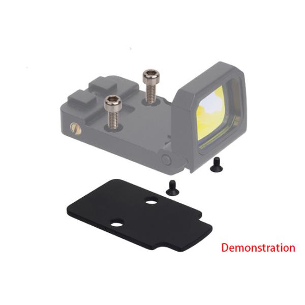 Flip Red Dot Sight / Holographic Reflex Sight For Tactical Airsoft Pistol With Weaver Rail Mount