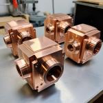Custom Precision CNC Milling Parts Copper CNC Machining Service