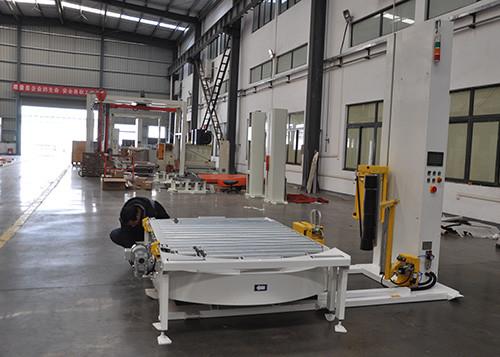 Buy PLC Control 40 Pallets/H Pallet Shrink Wrap Machine at wholesale prices
