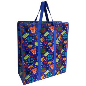 China Customized Bopp Pp Laminated Woven Bags Recycled Handled Woven Laminated Polypropylene Bags on sale