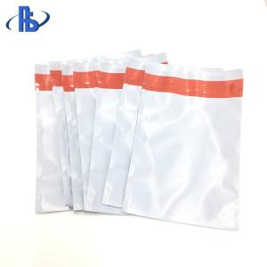 Quality Custom Tamper Evident Security Bags With Unique Tracking Code / Barcode for sale