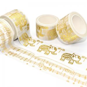 Quality Custom Design Own Masking Washi Tape Printed Colored Foil Washi Tape for sale