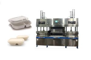 China Replace Foam Paper Pulp Lunch Box Forming Machine on sale