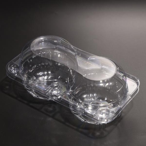 Buy Reusable PET Plastic Food Containers with Rectangle Shape and Spoon at wholesale prices