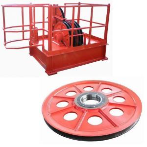 Quality API 8C Drilling Rig Accessories , Crown Block Sheave Block Pulley for sale