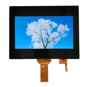 Quality 800×480 FPC I2c Ctp Lcd Screen Module 850cd/M2 Lcd Monitor Module 7'' for sale