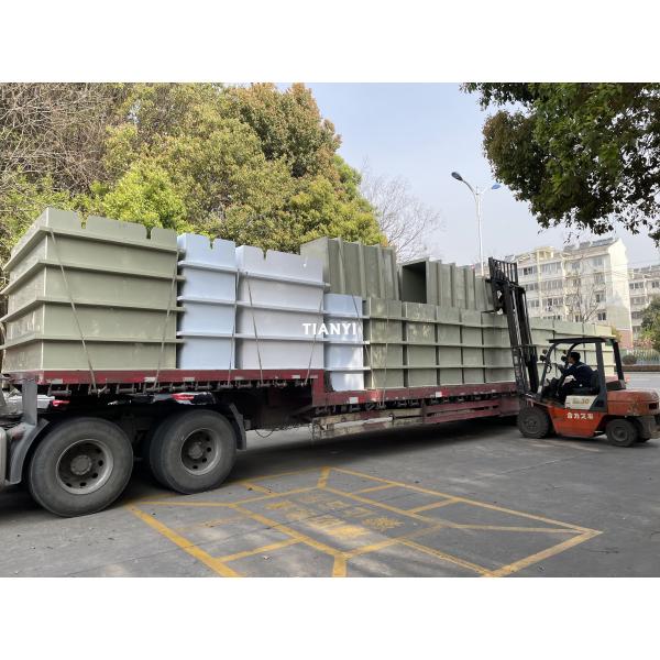 Chemical Electroplating PP Tank Polypropylene Welded Plating Tanks