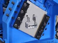 Thickness 2.0 3.0mm Pallet Rack Upright Roll Forming Machine With Cr12 Cutter