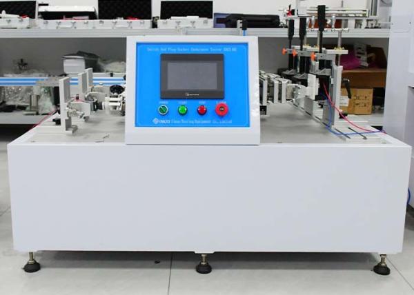 Buy IEC 60669-1 Switch Plug Socket Endurance Tester 6 Linear And Rotary Stations PLC Control at wholesale prices