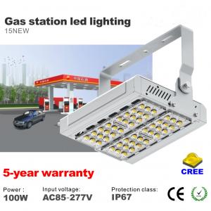 China 100W LED Tunnel light CREE SMD Gas Station LED Lighting IP67 Waterproof Flood light on sale