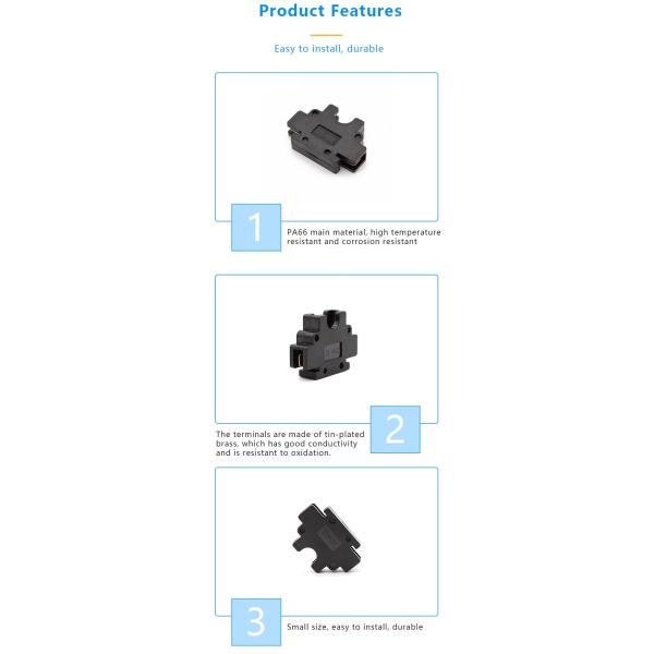 ZC-612 SL-612 Black Automotive Car Auto Standard ATU ATY ATO ATC Blade Fuse Holder