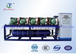 High Temperature Parallel Screw Compressor Unit For Blast Freezer