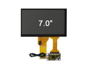 USB Interface 7 Inch PCAP Touch Display Screen Panel Projected Capacitive Technology