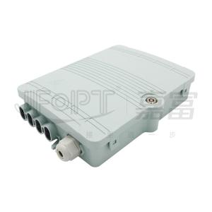Quality FTTH Fiber Optic Splitter Terminal Box 1 Input 8 Output Wall Mount for sale