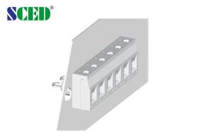 Quality Through Panel Terminal Blocks PCB Panel Mount Connecting Screw M3 for sale