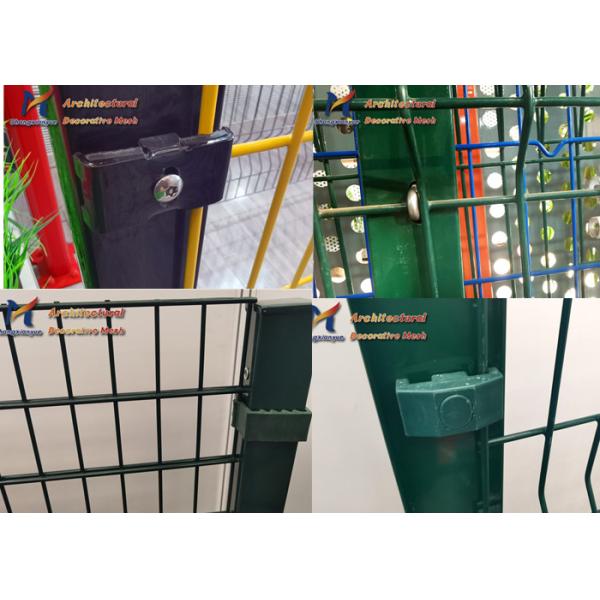 Anti Impact Bollard V Fold Fence 50mm 150mm Welded Bending Fence