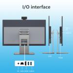 27 Inch I3 I5 I7 8gb Mini Desktop All In One Pc Barebone System Curved Computer
