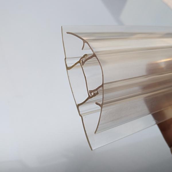 Buy Customizable Lightweight Polycarbonate Sheet Connector H And U Profile at wholesale prices