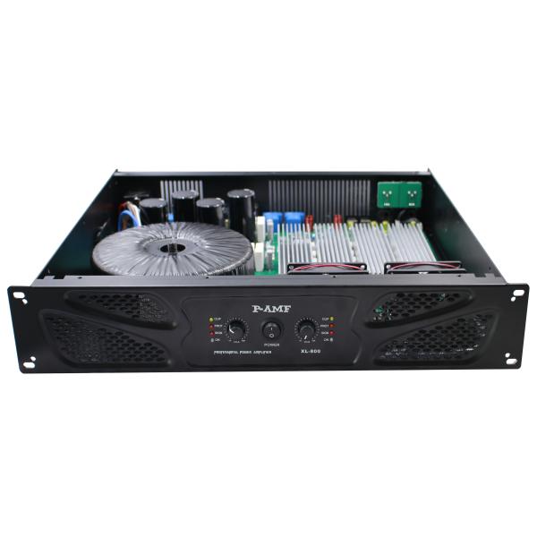 XL800 2 Channel Power Amplifier Home Audio 2×800W Balanced input