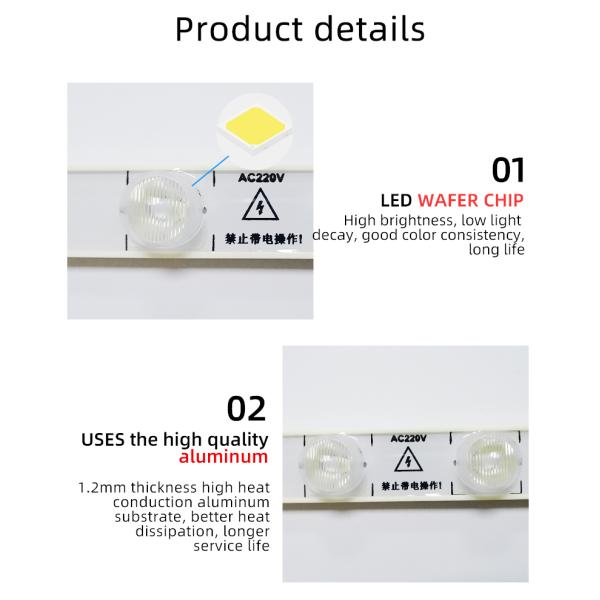 220V 130lm SMD3030 130LM/W LED Edge Light Strip