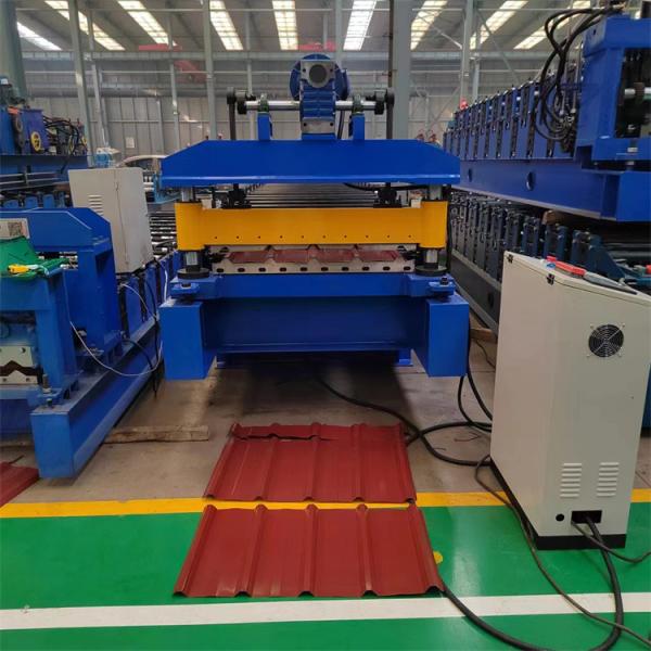 Metal Painted Casted Galvanized 840 Ibr Roof Panel Roll Forming Machine For Building Materials